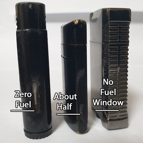 why-does-my-torch-lighter-sputter-fuel-window